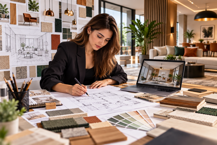 Interior Designer Career in the UK: From First Sketch to Signed-Off Project